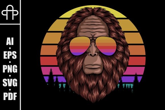 Bigfoot Head Eyeglasses Sunset Retro Review