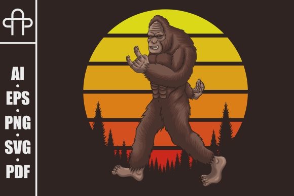 Bigfoot Rocker Retro Sunset Embroidery Review