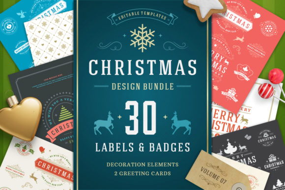 Christmas 30 Labels and Badges: A Designer's Real-World Review