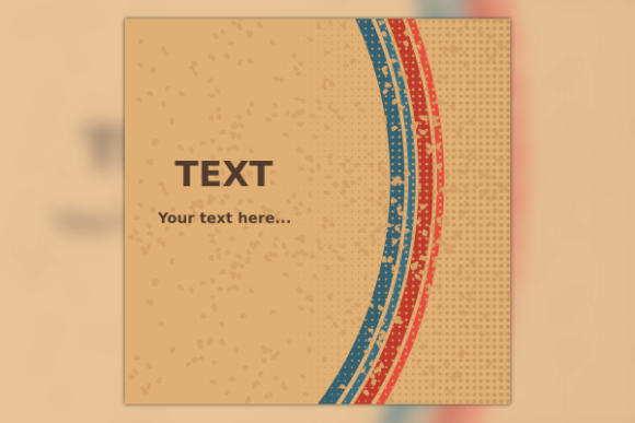 Retro Lines Halftone Grunge Background