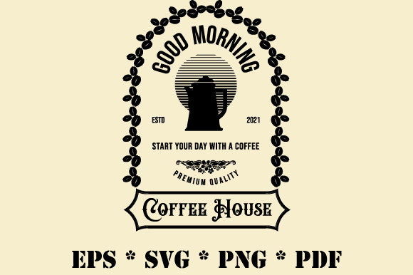 Vintage Retro Coffee House Sign SVG Review